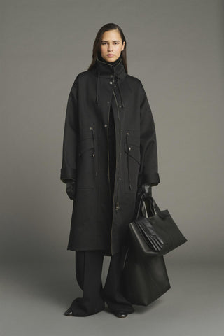 SOEUR - PRE-ORDER Luz Coat - Noir/Beige