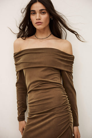 BA&SH - Bettina Dress - Bronze
