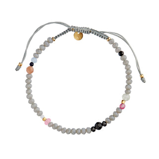 STINE A - Color Crush Bracelet - New York Mix & Grey Ribbon