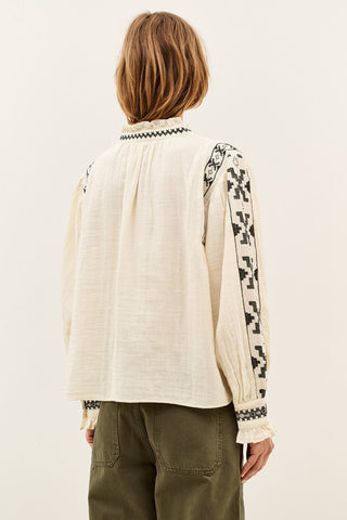 BA&SH - Pidma Blouse - Ecru