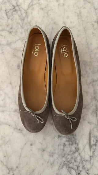 Lolo Ballerina - Dolce Vita Suede - Greige