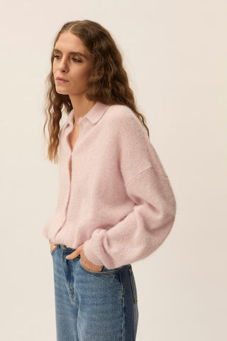 DES PETITS HAUTS - Anastasia Cardigan - Lilas