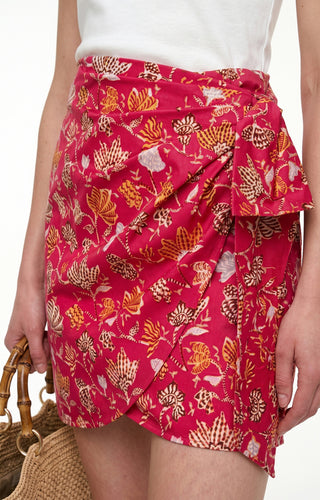 VANESSA BRUNO - Gardenia Skirt - Fushia