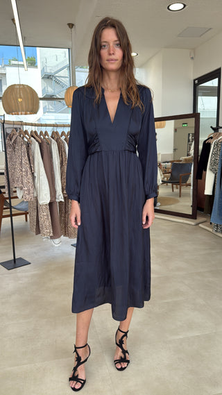 BA&SH - Celia Dress - Encre