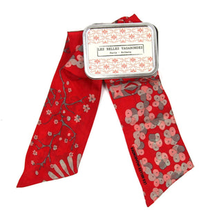 LES BELLES VAGABONDES - Bandeau Masami - Rouge