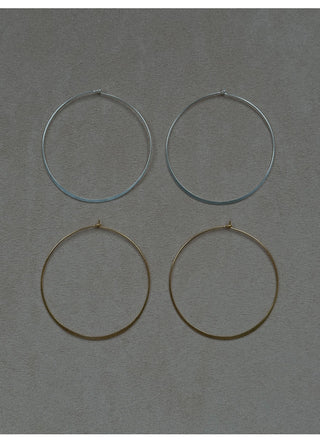 Pico Copenhagen - Posey Hoops - Silver