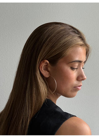 Pico Copenhagen - Posey Hoops - Silver