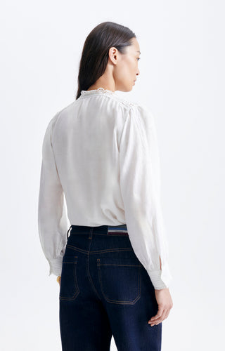 VANESSA BRUNO - Gedi Blouse - White