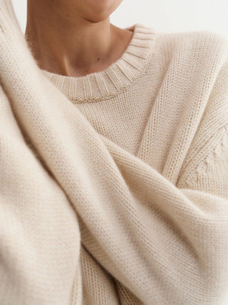 ALMADA LABEL - Cru Sweater - Vanilla