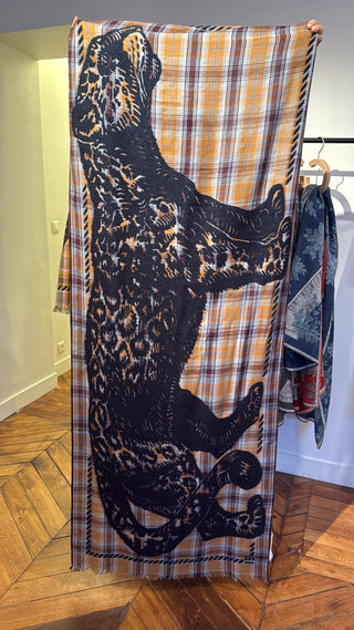 INOUI - Scarf 3D Gommery 80 - Navy