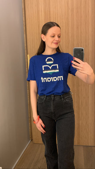ISABEL MARANT ÈTOILE - Zewel Tee Shirt - Blue