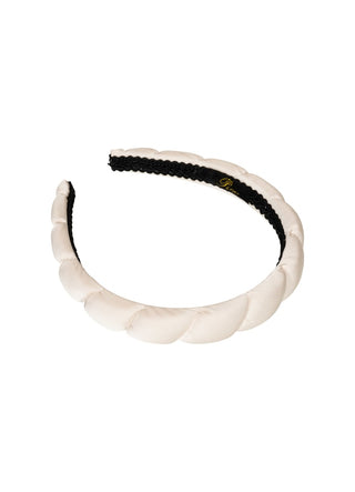 Pico Copenhagen - Salicia Satin Headband - Ivory