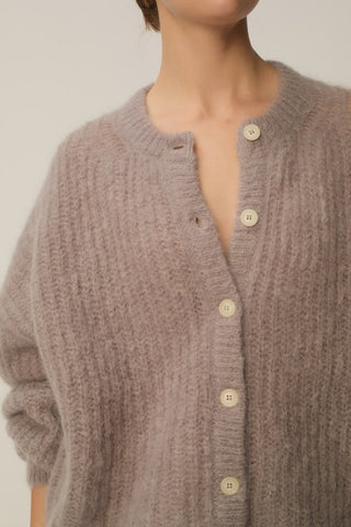DES PETITS HAUTS - Alma Cardigan - Cloudy