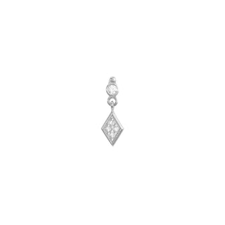 STINE A - Miss Princess Earring W/Harlekin - Silver
