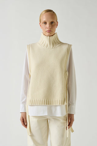 SOEUR - Or Vest - Ecru