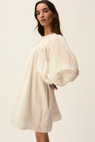 DES PETITS HAUTS - Saturne Dress - Ecru