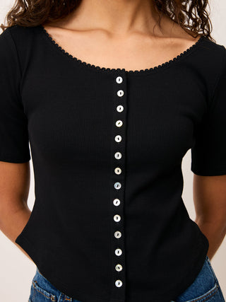 Rouje - Beati Cardigan - Noir