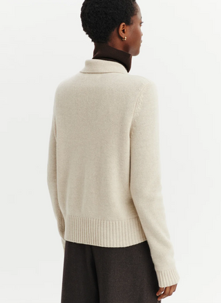 BOMPARD - Preppy Polo Cardigan - Avoine