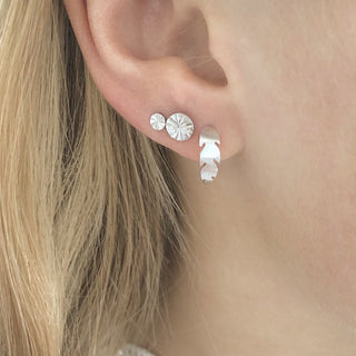 STINE A - Petit Etoile Earring - Silver Single