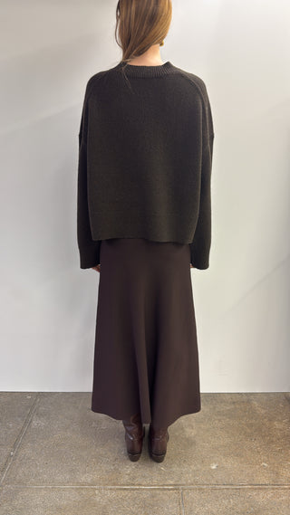 VANESSA BRUNO - Hidaya Skirt - Brown