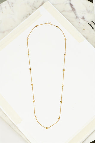 MISSOMA - Molten Teardrop Multi Charm Wraparound Necklace