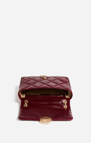 VANESSA BRUNO - Large Moon Bag - Cerise