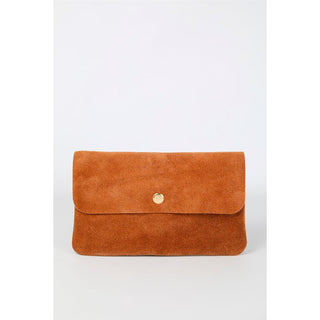 MAISON FANLI - Line Pouch - Daim Camel