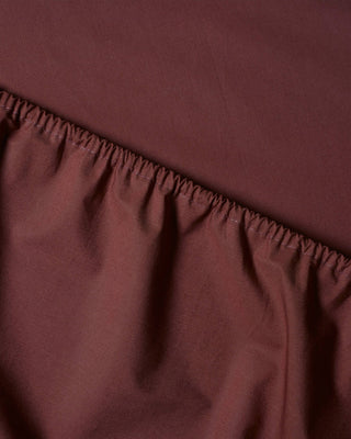 SUITE702 - Fitted Sheet 200x210 - Brique Red