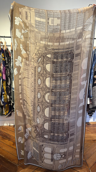 INOUI - Scarf Vivienne 100 - Brown