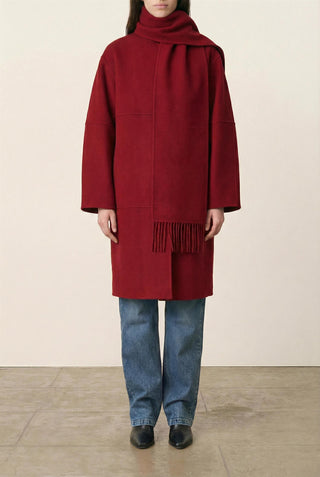 VANESSA BRUNO - Helie Coat - Cerise