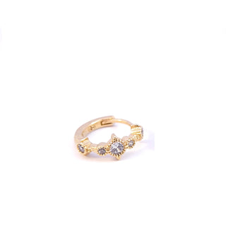 Rose Marie Paris - Hoop Indes Dot - Gold