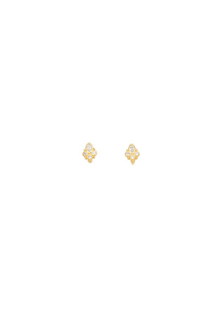 Pico Copenhagen - Ophelia Crystal Studs - Clear