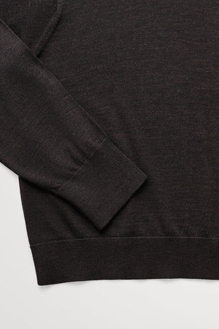 SKALL - Amara Cardigan - Dark Brown