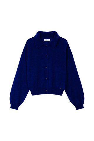 DES PETITS HAUTS - Anastasia Cardigan - Indigo