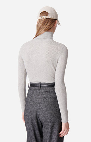 VANESSA BRUNO - Brindille Sweater - Light Mottled Grey