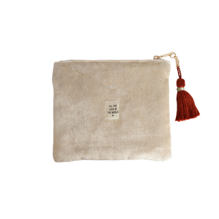 All The Luck in the World - Medium Beaded Wallet - Lovebirds