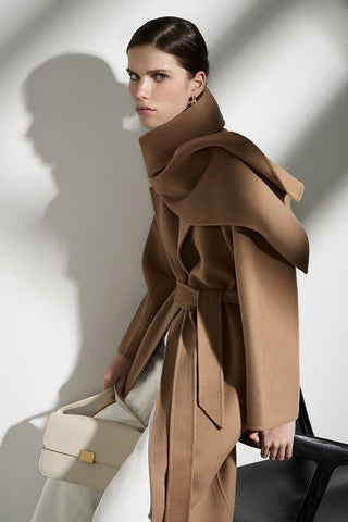 THE CURATED - The Long Cashmere Scarfs - Camel