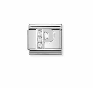 Nomination - Link ALPHABETH 925 sterling silver P