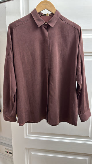 SESSÙN - Lady D Shirt - Moka