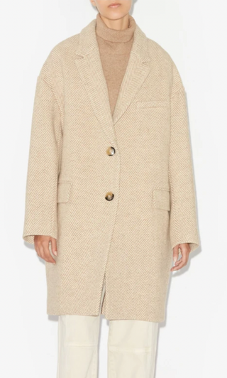 ISABEL MARANT ÈTOILE - Limiza Coat - Ecru