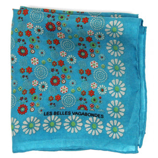 LES BELLES VAGABONDES - Mini Hanami - Turquoise