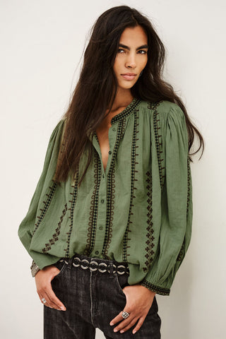 BA&SH - Mona Shirt - Amande