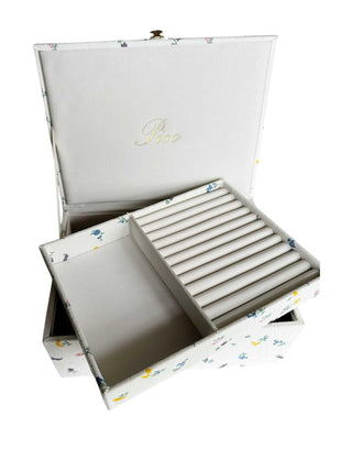 Pico Copenhagen - Giant Jewelry Box - Ivory Flower