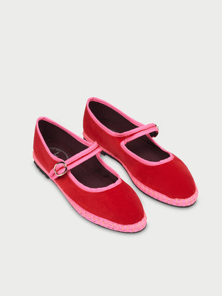 FLABELUS - Mary Jane Aurelie - Rojo
