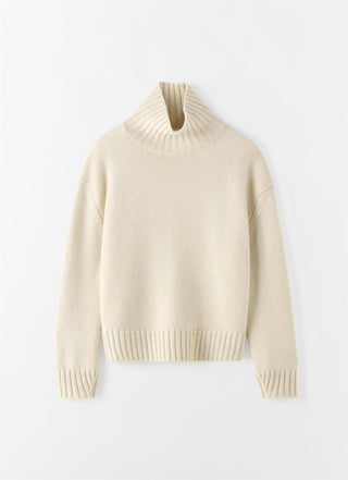 ALMADA LABEL - Pre-Order Nola Turtleneck Sweater - Vanilla