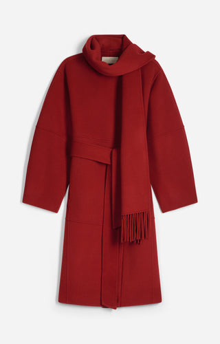 VANESSA BRUNO - Helie Coat - Cerise