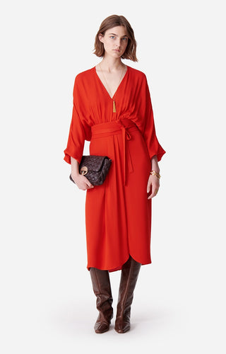 VANESSA BRUNO - Daessa Dress - Coquelicot