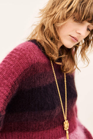 BA&SH - Rivas Pullover - Bordeaux