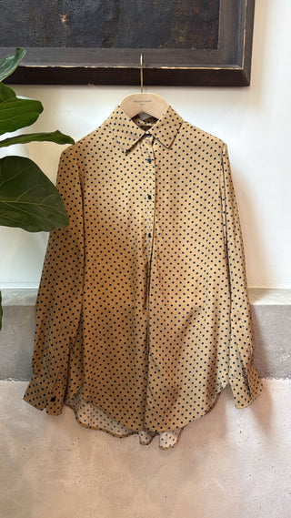 Officine Générale - Elzi Shirt - Britishkhaki/Black