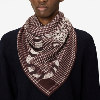 INOUI - Square Jorgen Houndstooth 100 - Brown